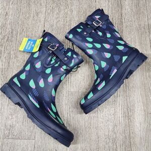 WESTERN Chief Adult Winter & Rain Boots In Dotty Downpour Indigo